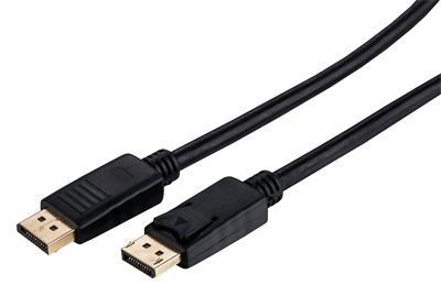 Productafbeelding C-Tech Kabel DisplayPort 1.2, 4K@60Hz, M/M, 0,5m (0.50 m)
