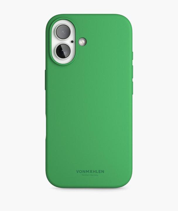 Actual product image Vonmählen Soft Silicone Case for iPhone 16 Green Haven (Apple iPhone 16)