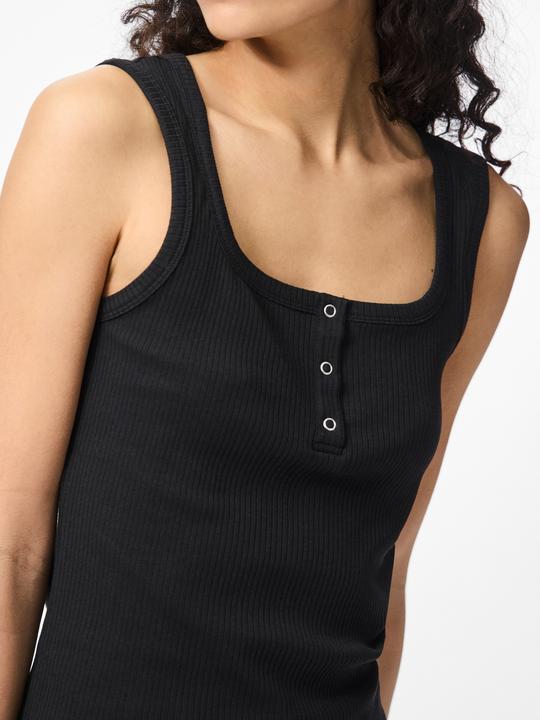 Produktbild Pieces Pckitte Sl Sq Neck Top Jrs Noos Bc (S)