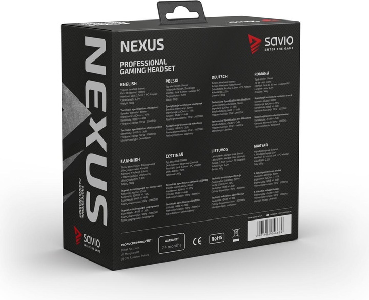 Immagine prodotto Savio Nexus (Cablato)
