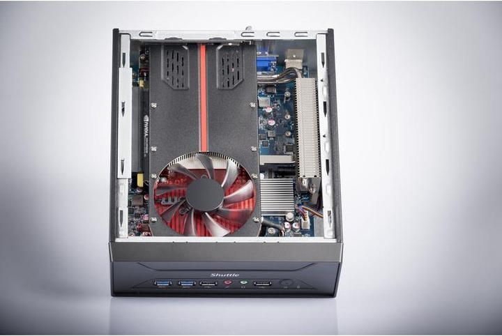Produktbild Shuttle XPC slim XH110G (Intel Pentium Dual Core)