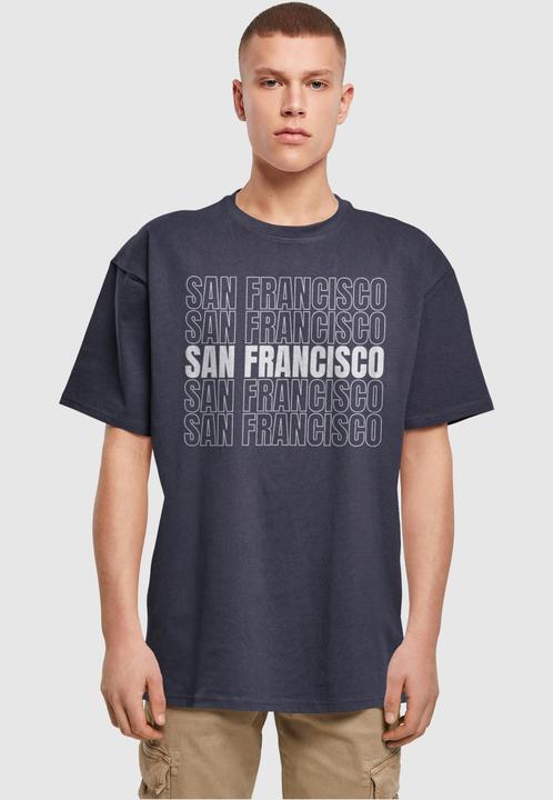 Produktbild Merchcode San Francisco X Heavy Oversize Tee-BY102 - 112537 (L)