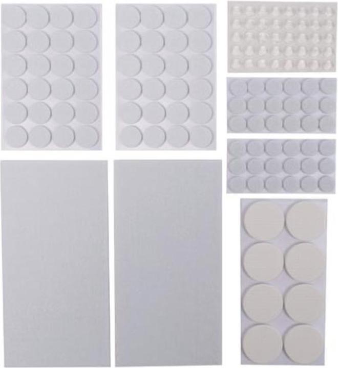 Actual product image Perel Felt gliders (Felt gliders, 134 Piece)