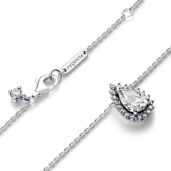 Immagine prodotto Pandora Collana con corona di pere scintillanti (Argento 925, 45 cm)