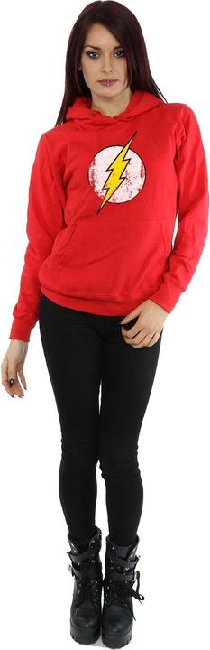 Immagine prodotto Flash Distressed Logo Felpa con Cappuccio Donna (M)