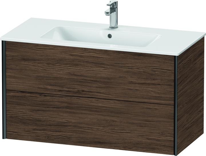 Actual product image Duravit XViu 4127 Vanity unit wall-mounted, 2 drawers, for wash basin ME by Starck 233610, 1010x480 (101 x 48 x 56 cm)