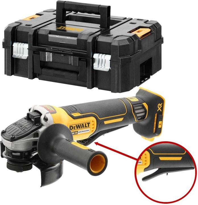 DeWalt DCG406NT-XJ (125 mm) Cordless angle grinder 125 mm, 18 V (basic v.) (125 mm)