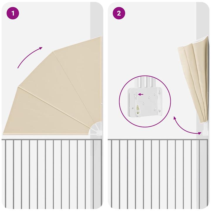 Produktbild vidaXL Balkon Sichtschutz (210 cm)