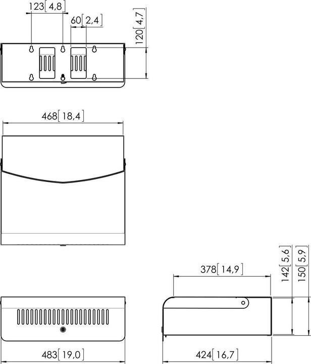 Immagine prodotto Vogels Professional Connect-it PFA 9113 - Componente di montaggio (alloggiamento con serratura)