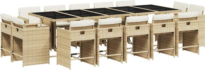 Produktbild vidaXL Garten Essgruppe (275 x 106 x 73 cm)