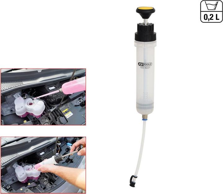 Actual product image KS Tools Suction and filling hand pump