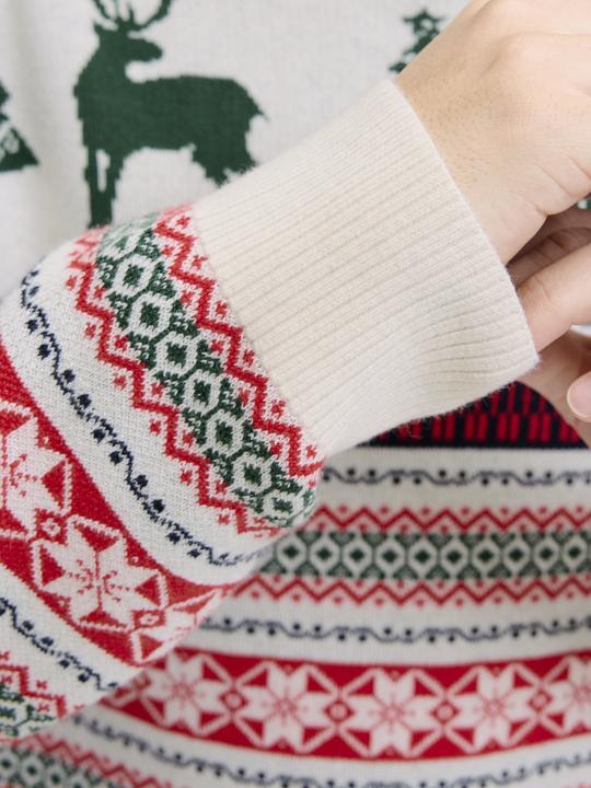 Produktbild Jack & Jones Jjxmas Noel Knit Crew Neck (S)