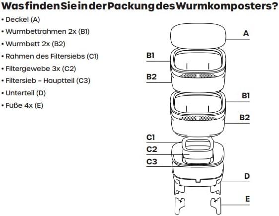 Produktbild Plastia Wurmkomposter (30 l)