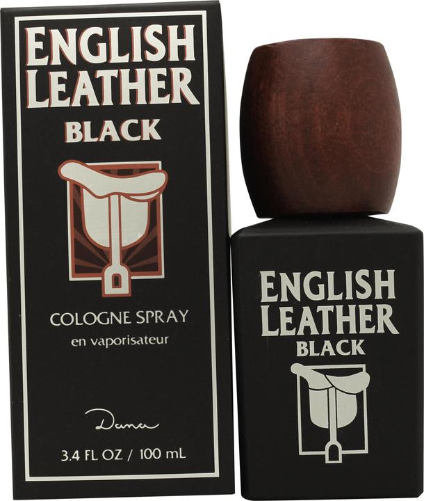 Actual product image Dana English Leather Black by Cologne Spray 100 ml (Eau de cologne, 100 ml)