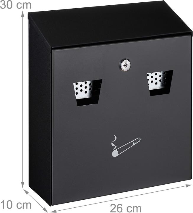 Produktbild Relaxdays Wandaschenbecher