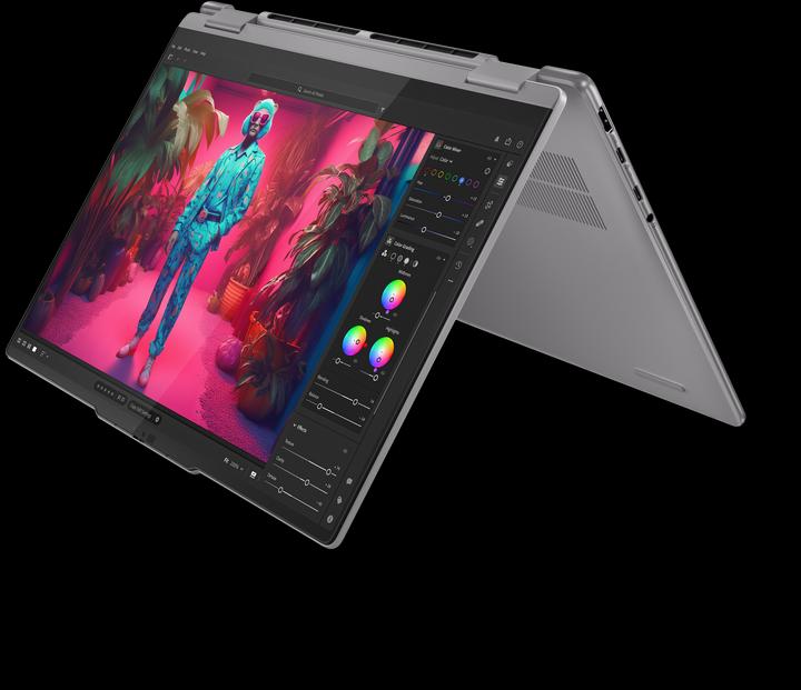 Actual product image Lenovo Yoga 7 (14", AMD Ryzen 7 8840HS, 16 GB, 1000 GB, DE)