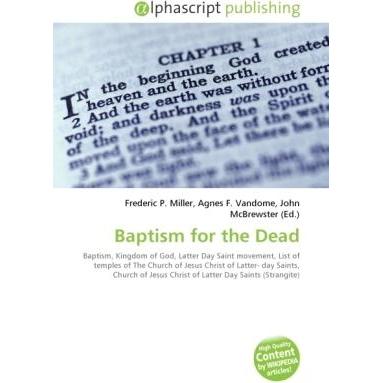 Baptism for the Dead, Sachbücher