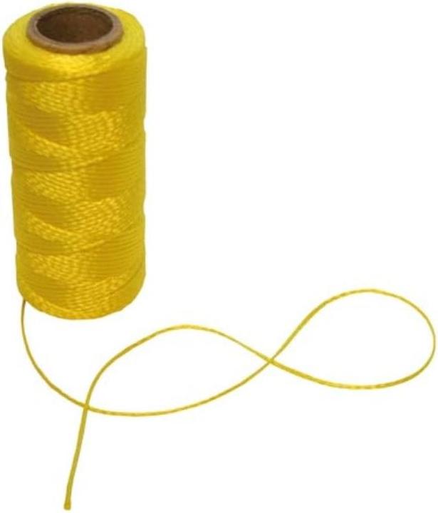 Actual product image Velleman MASONRY ROPE - Ø 1.2 mm - LENGTH 100 m - YELLOW (0.12 cm)