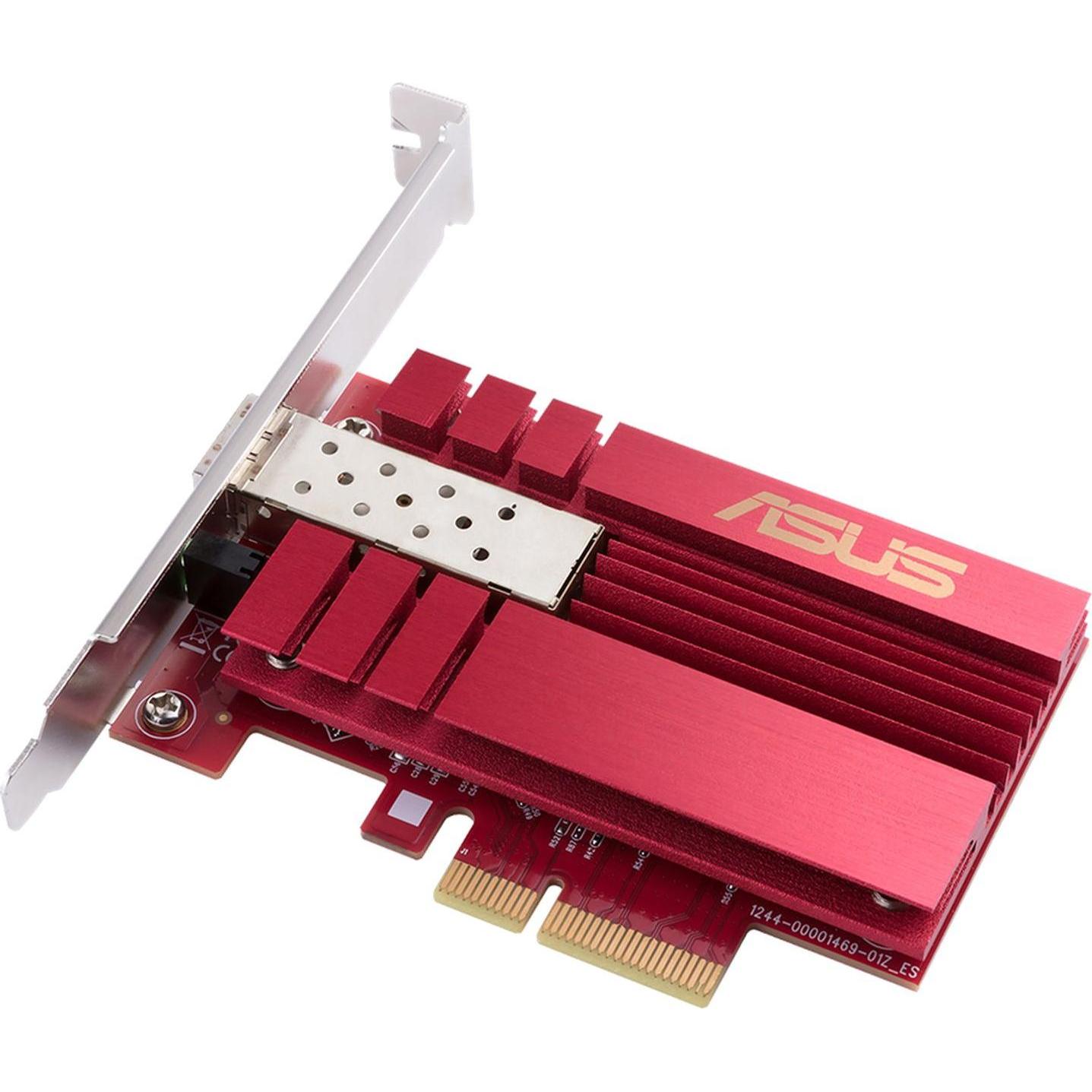 ASUS XG-C100F (Mini PCI Express), Netzwerkkarte, Rot