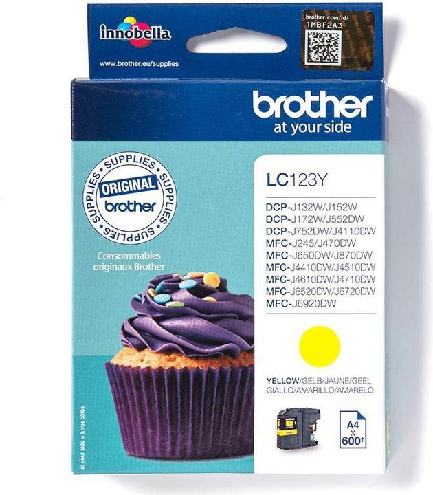 Image du produit Brother Lc-123y (Y)
