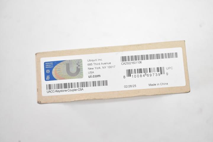 Produktbild Ubiquiti Cat6A-Keystone-Koppler (Keystone Modul)
