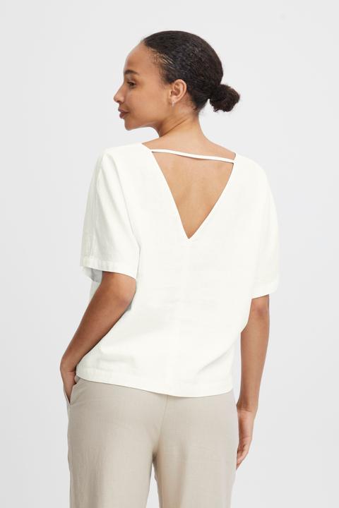 Actual product image B.young BYFALAKKA VNECK BLOUSE 20814548 (36)