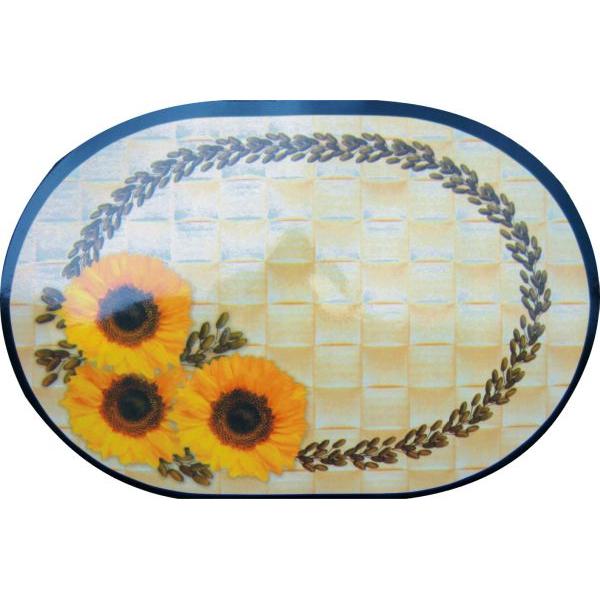 Magni, Tischset, Platzdeckchen Sonnenblume oval 43,5x28cm