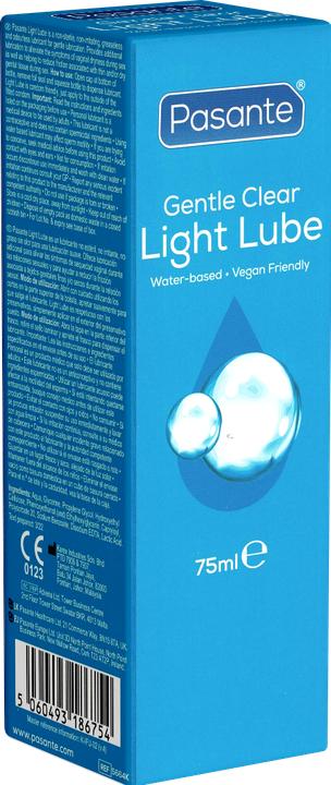 Produktbild Pasante Gentle Light Lube» 75ml leichtes Gleitgel auf Wasserbasis (75 ml)