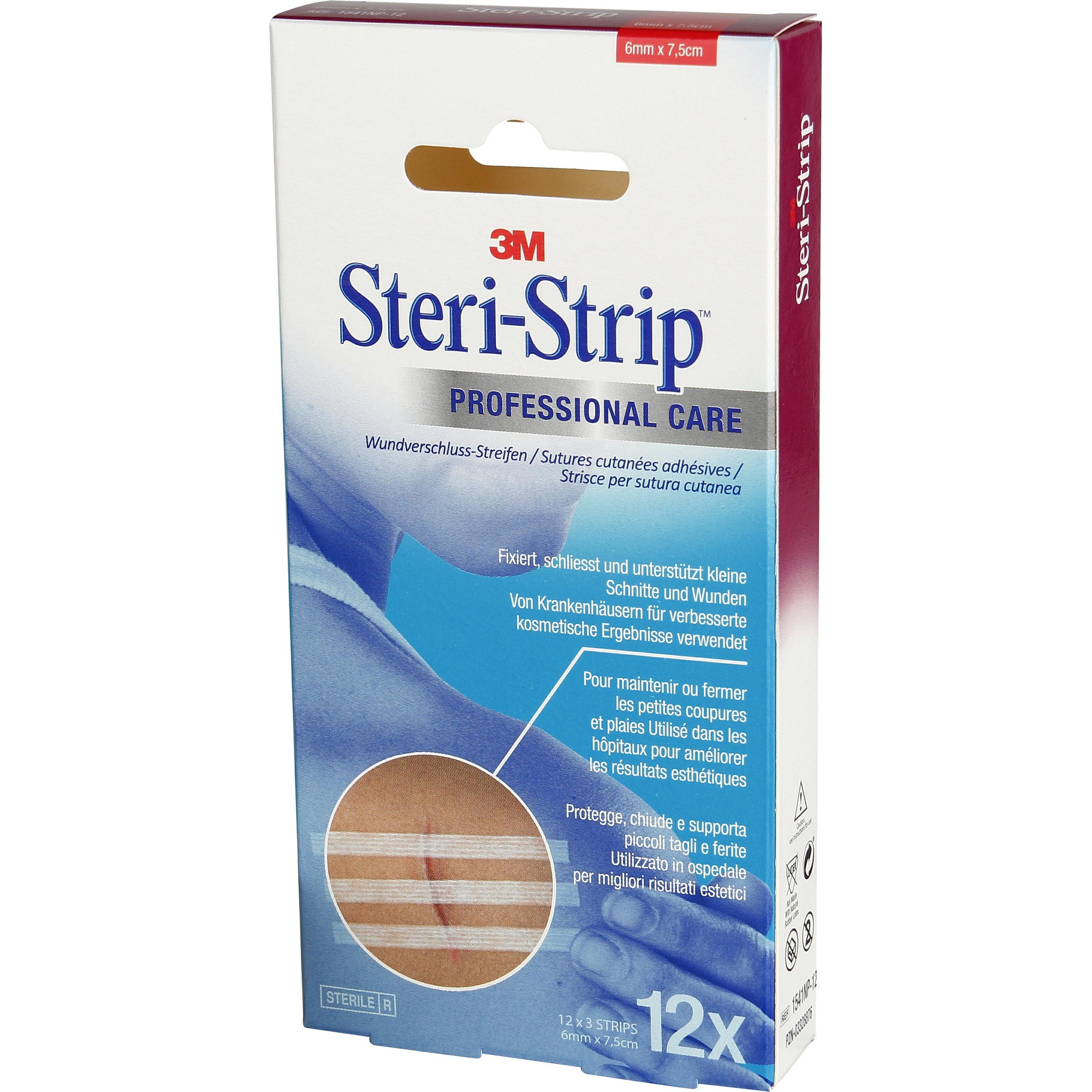 3M, Pflaster, Wundverschluss Streifen (12 x)