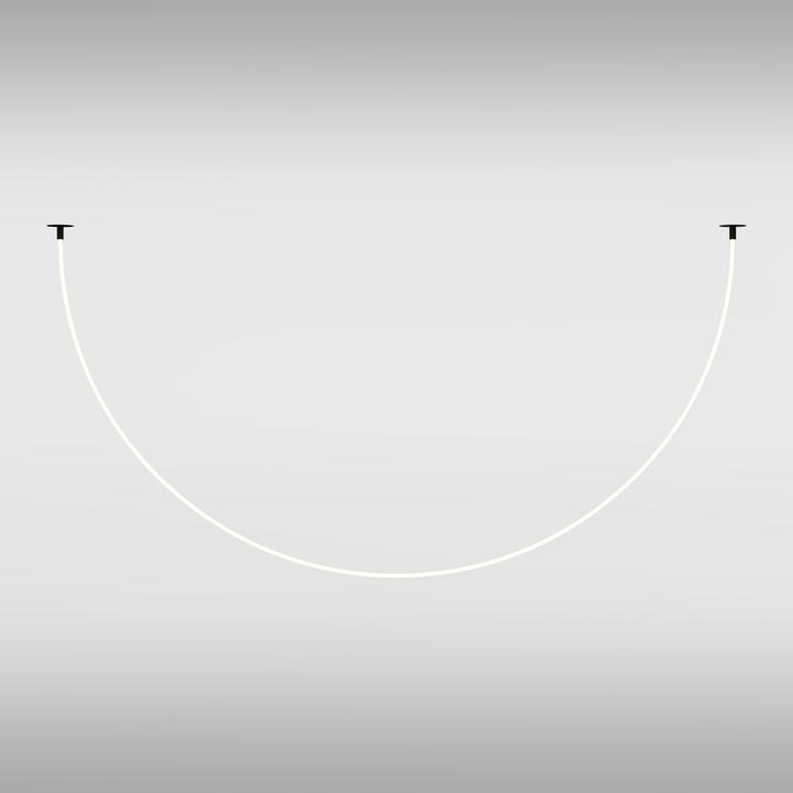 Actual product image Maytoni Tau LED pendant light, pendant light 40W black warm white (2200 lm)