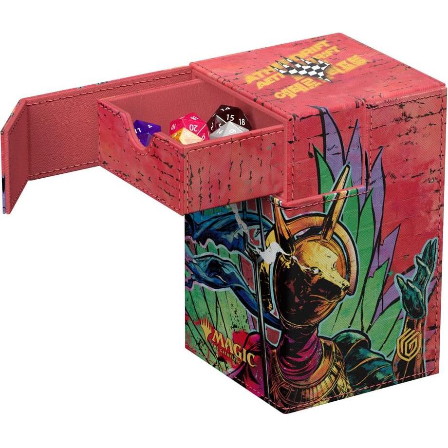 Thumbnail - Ultimate Guard Flip'n'Tray 100+ Xenoskin Magic: The Gathering "Aetherdrift" - Design 2