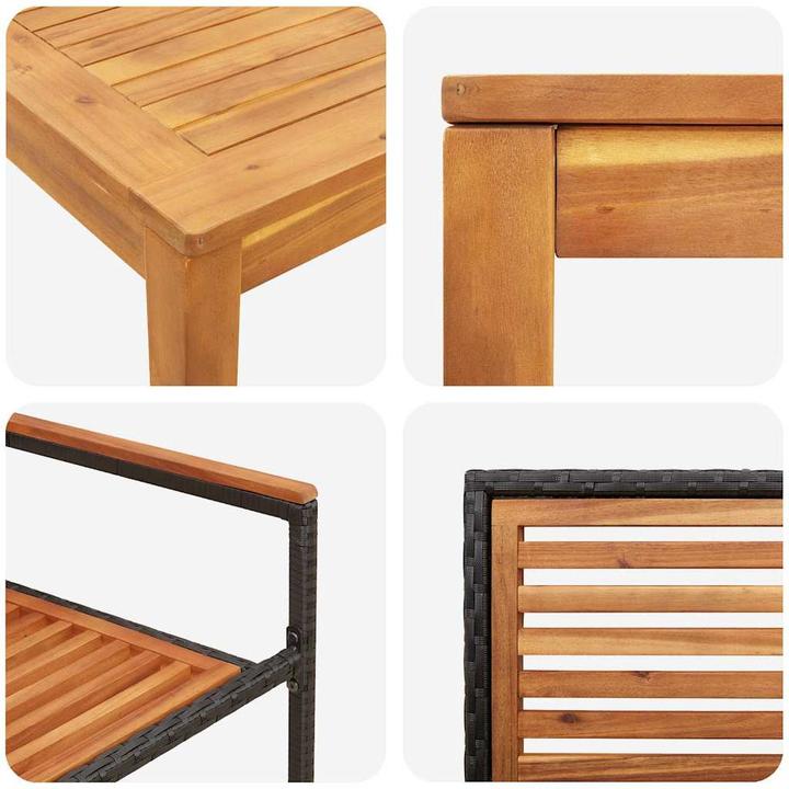 Produktbild vidaXL Gartenmöbel (110 x 110 x 75 cm)