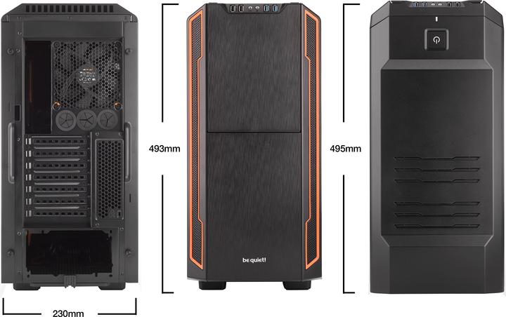 Immagine prodotto be quiet! Base silenziosa 600 (ATX, mATX, Mini-ITX)