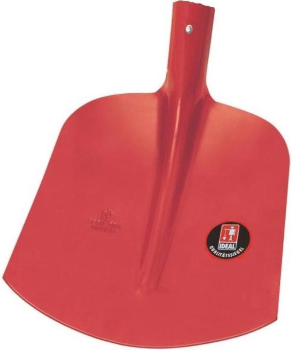 Actual product image Idealspaten Ruhr-Brillant Holländer sand shovel red powder coated spout 3/4 lifted without handle