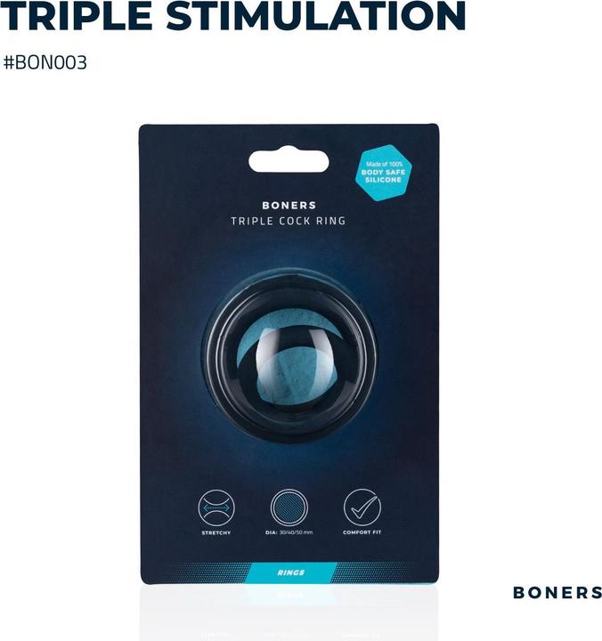 Actual product image Boners Triple (3 cm)