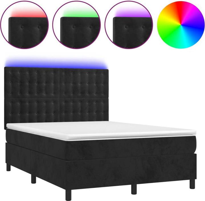 Produktbild vidaXL Boxspringbett (140 x 200 cm)