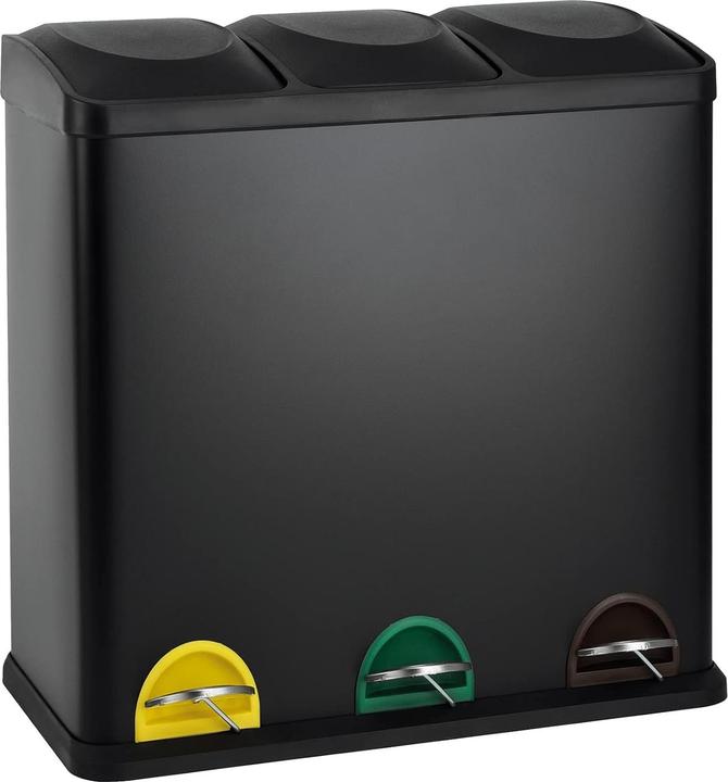 Produktbild Svita Treteimer für Mülltrennung (60 Liter, 3x20L) (60 l)