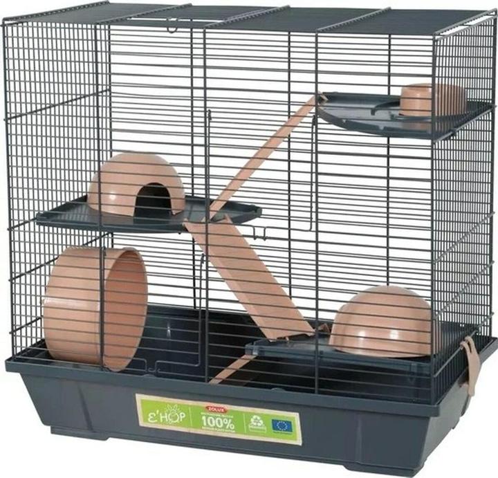 Actual product image Zolux Hamster cage EHOP 50 cm, triple, pink
