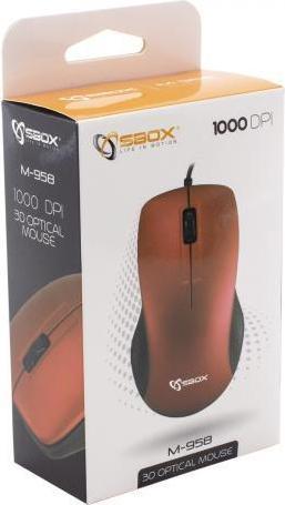 Image du produit Sbox M-958R rouge (Filaire)