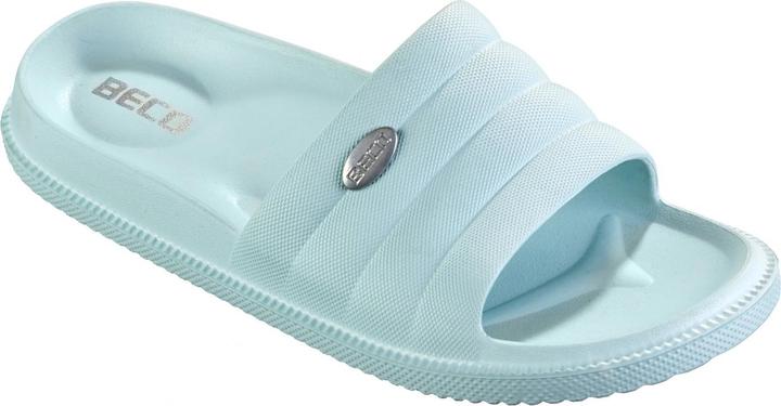 Beco Pantoffel Dames Standaard | petrol/aqua | 38