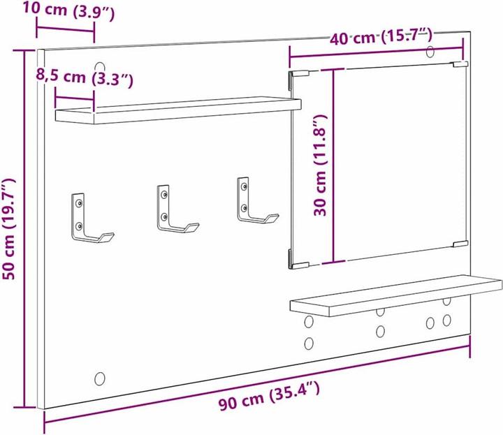 Produktbild VidaXL Kleiderständer