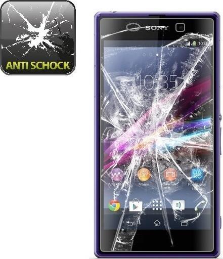 Produktbild Protectorking 4x Panzerfolie Anti-Shock HD Klar (4 Stück, Sony Xperia Z4 Compact)