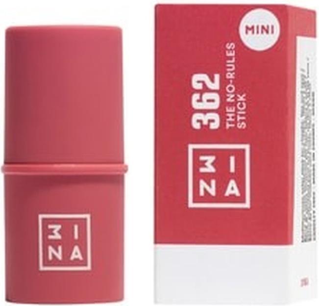 Image du produit 3INA Le Stick No Rules Mini Cremerouge 4 G (Rose Mini)