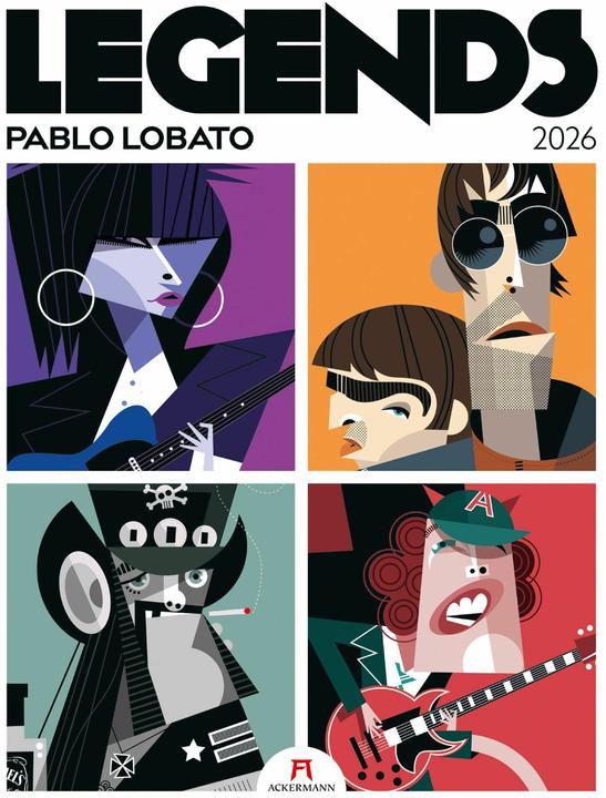 Produktbild Legends - Musiklegenden Kalender 2026