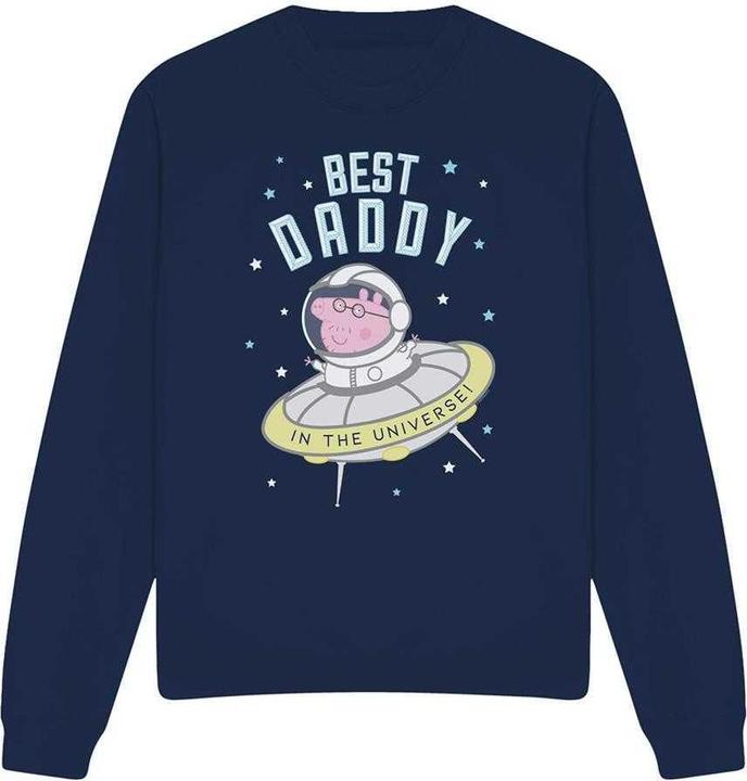 Produktbild Peppa Pig Best Daddy Pig In The Universe Sweatshirt (M)