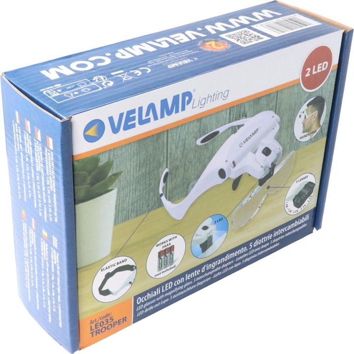 Produktbild Velamp LED-Brille mit Lupe