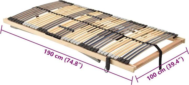 Produktbild vidaXL Lattenrost