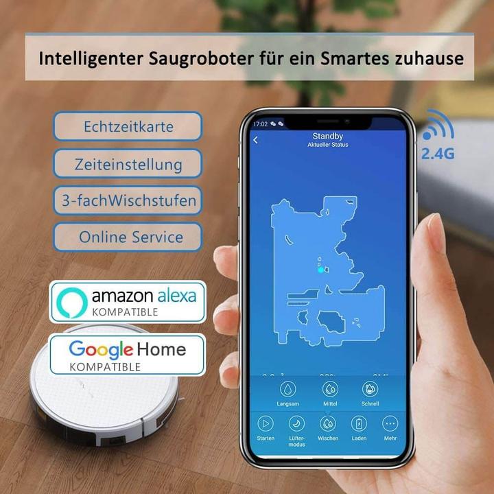 Produktbild Tesvor X500 Pro (1800 Pa)