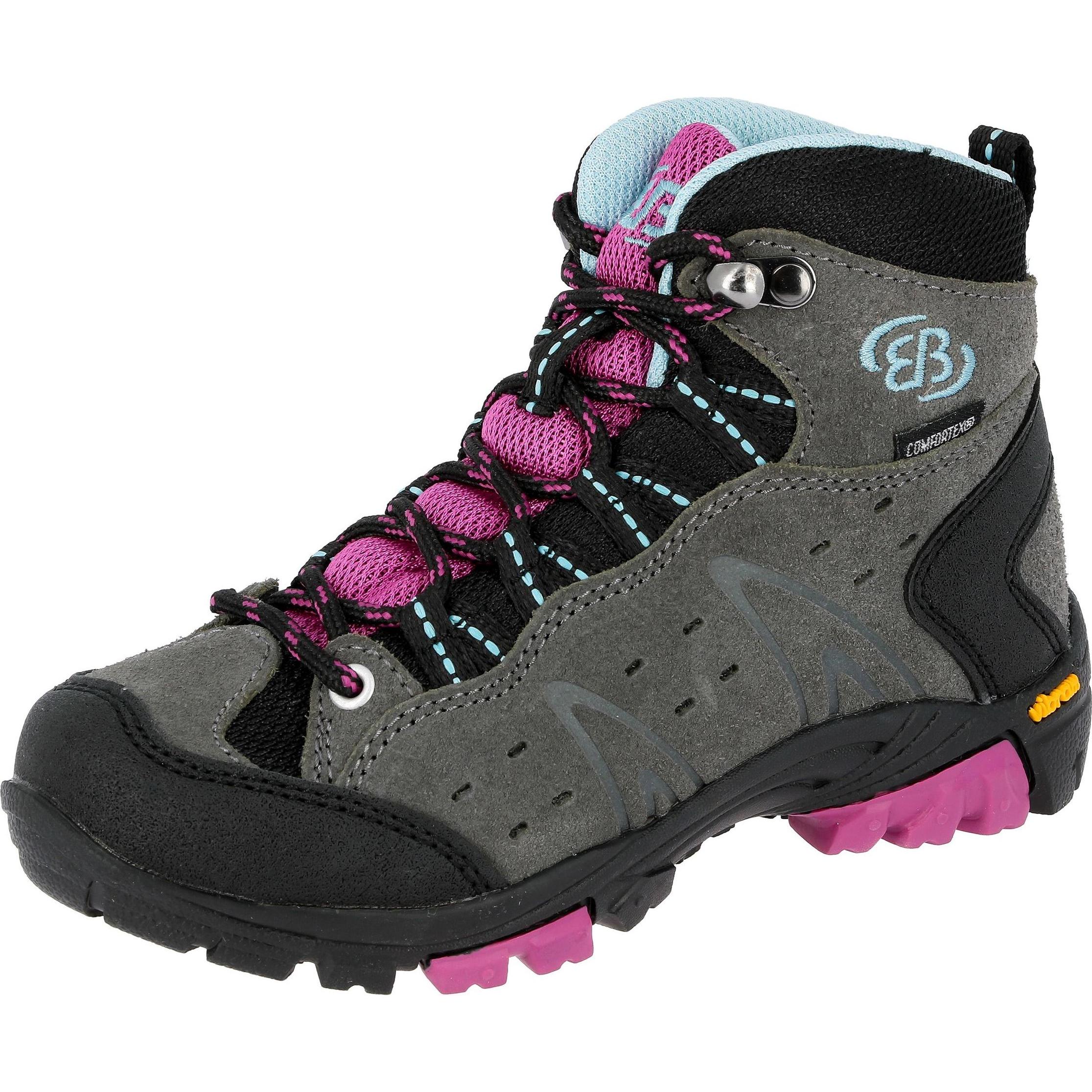 Brütting, Mädchen, Wanderschuhe, Stiefel (32), Grau