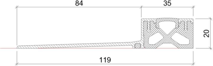 Produktbild Hebgo Schwellenprofile 174